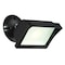 Designers Fountain Bronze Integrated LED Outdoor Line Voltage Security Flood Light with Clear Glass FL2016N40-48 - alternate 1